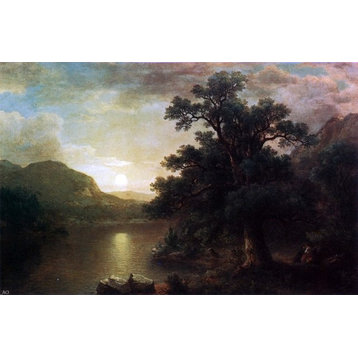 Asher Brown Durand The Trysting Tree, 18"x27" Wall Decal Print