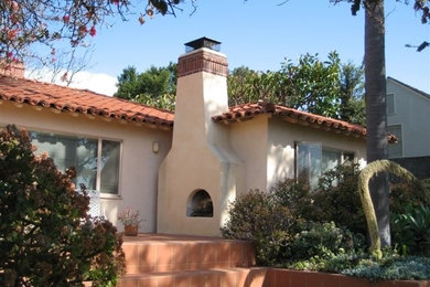 Patio - mediterranean patio idea in San Diego