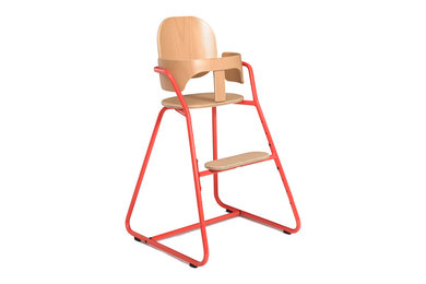 TIBU High Chair Bright Red