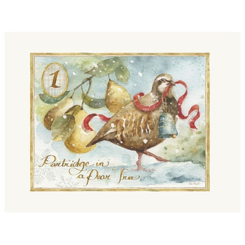 "12 Days of Christmas I" Digital Paper Print by Lisa Audit, 34"x26"
