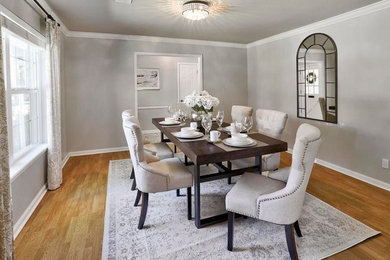 Inspiration for a dining room remodel in Houston