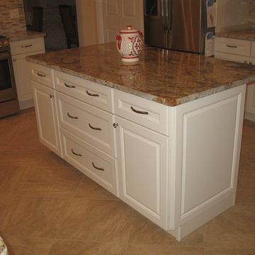 Coconut Finish Schrock Cabinets