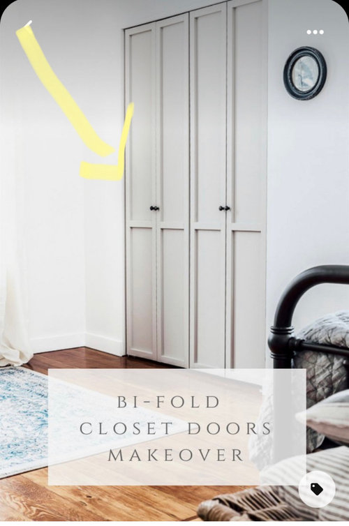 molding around bifold doors?