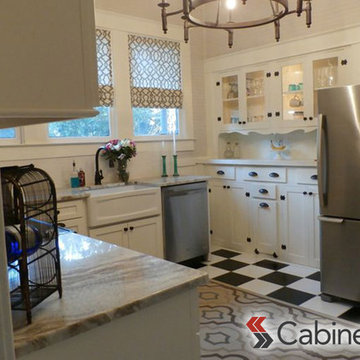 Classic Bungalow Kitchen with Modern Touches