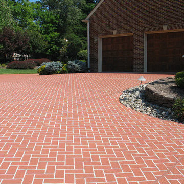 Decorative Concrete Driveway