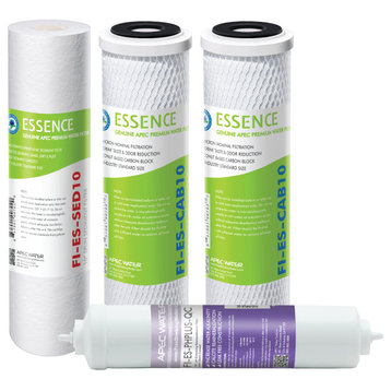 APEC Pre-Filter Set for Essence pH+ RO System ROES-PH75 (Stage 1-3 and 6)