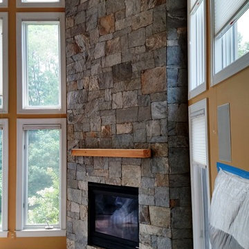 Dry Stack Fireplace