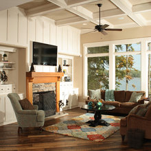 living room fireplace