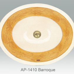 Hand Painted Undermounts by Atlantis Porcelain - Products