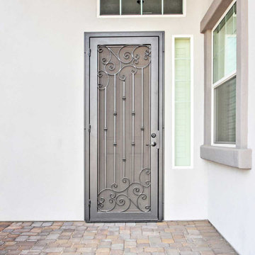 Athens Iron Security Door Standard Design