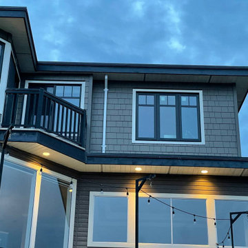 Siding Installation - James Hardie Shakes & Shingles in Timber Bark