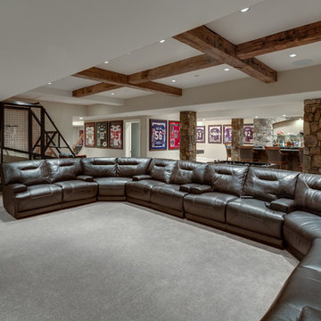 A basement for any sporting event