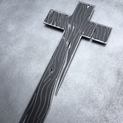 Metal artwork cross - Sculptures