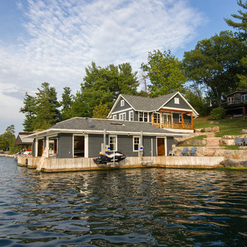 Alexandria Bay Boathouse with Living Quarters