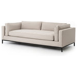 Four Hands - Grammercy Sofa-92"-Bennett Moon - Flexible style with luxurious comfort. Clean, simple lines and a black iron base keep everything casual and chic.