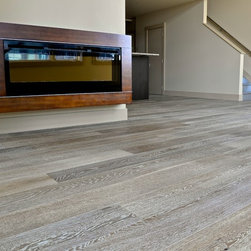 Executive style in Downtown Calgary - Hardwood Flooring