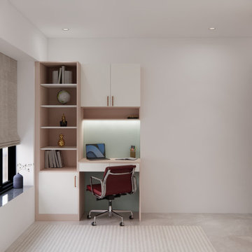 Integrated Home Office & Shelving