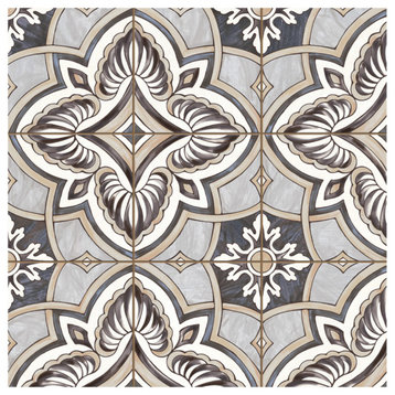Harmonia Grove Grey Ceramic Floor and Wall Tile