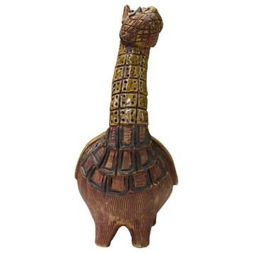 Modern Oriental Ceramic Artistic Horse Cute Figure cs2148