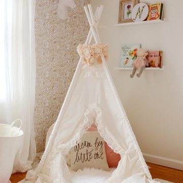 A Girl’s Nursery and a Little Boy’s Room in Connecticut