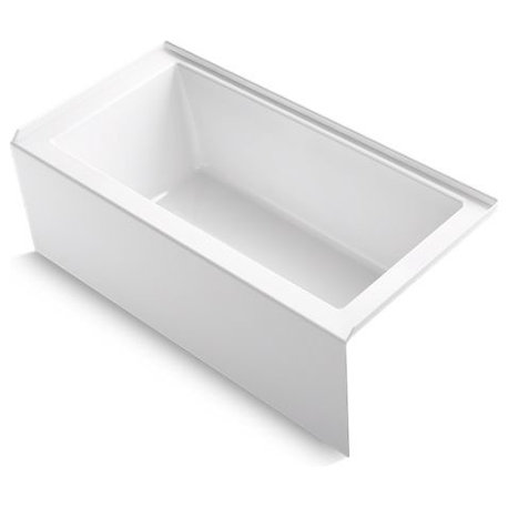 Kohler Underscore 60" X 30" Alcove Bath With Right-Hand Drain, White