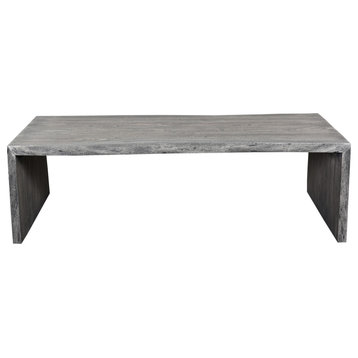 Tyrell Coffee Table Grey Sandblast