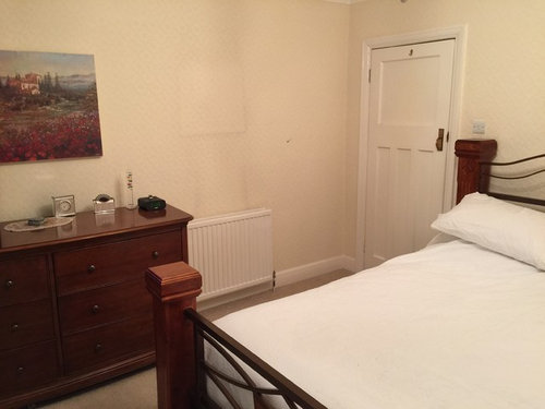 Fresh Look For Bedroom Just Stuck Now On Fresh Colour Curtains And Wall Paint I Was Really Hoping A Duck Egg Blue Would Go But Thinking Need White Furniture
