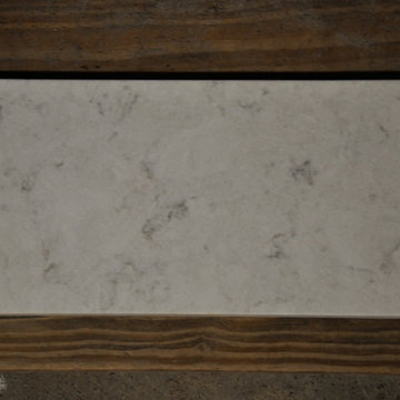 LG Viatera Cirrus Quartz Kitchen for The Mangiero Family