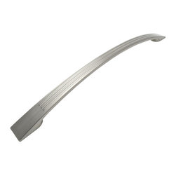 Cosmas - Cosmas 9604-256SN Satin Nickel Oversize Cabinet Pull, Set of 5 - Cabinet And Drawer Handle Pulls