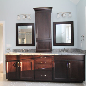 Master Bath Cabinet Layout Ideas