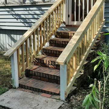 Custom Deck, Ramp, and Stairs