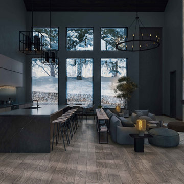 Modern Cabin + Walnut Mountain, Ellijay, GA