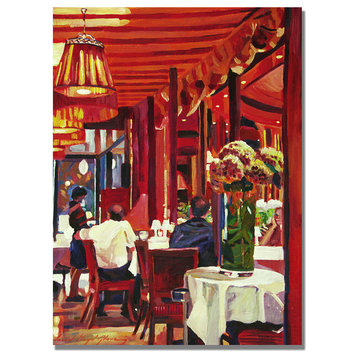 'Chez Parisian' Canvas Art by David Lloyd Glover