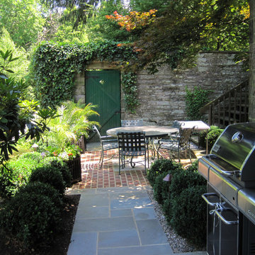 Terraced Patios & Gardens, Chestnut Hill