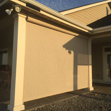 Track Motorized Solar Shades