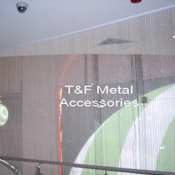 Ball chain room divider - Screens And Room Dividers