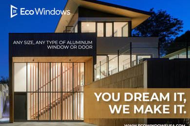 Choice of almost any size, any type of aluminum window or door