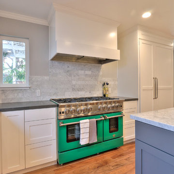 Open Concept Kitchen Remodel in San Jose - Bluestar Range