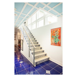 A Color Story - Eclectic - Staircase - Other - by Big Sky Design