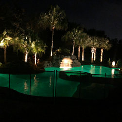 Odessa FL Custom Pool Surround Lighting - Outdoor Lighting