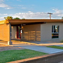 Entrance Through Carport