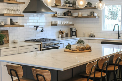 Minimalist kitchen photo in Phoenix