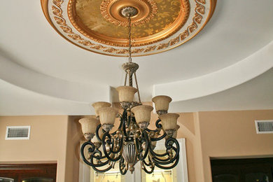 Inspiration for a timeless dining room remodel in Other