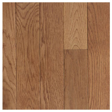 Mullican 146-SA-OA-3-M St. Andrews 3"W Smooth Solid Oak Hardwood - Gunstock