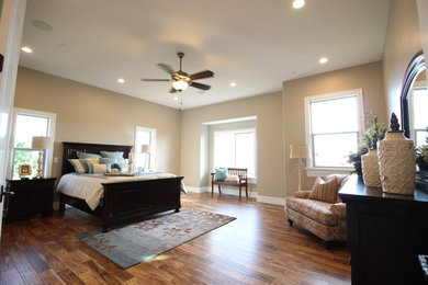 Bedroom - rustic bedroom idea in Salt Lake City