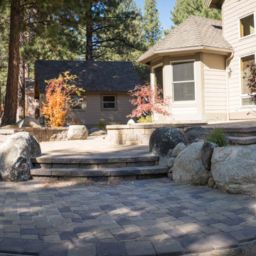 Forest home backyard renovation