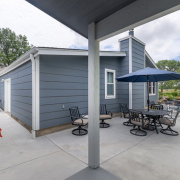 11th Street Detached Garage Build Before/Afters
