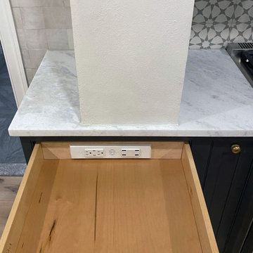 Kitchen In-Drawer Charging Outlets