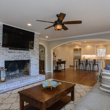 Crest Brook Kitchen and Living Room