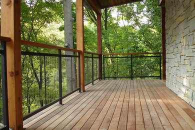 Inspiration for a contemporary exterior home remodel in St Louis
